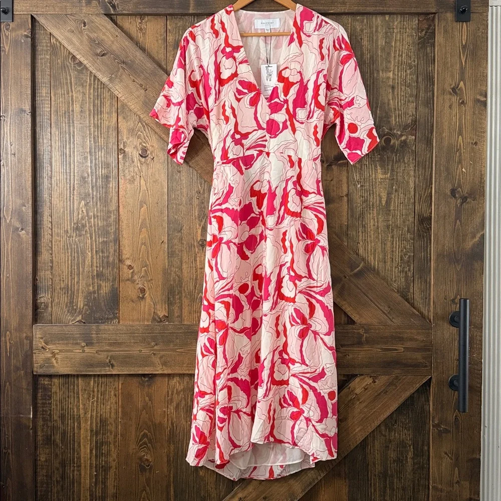 EQUIPMENT Rosita Silk Midi Dress - Picture 4 of 10